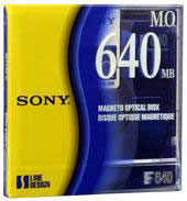 Sony Magneto Optical Disk 3.5  640MB single pack (EDM640C)